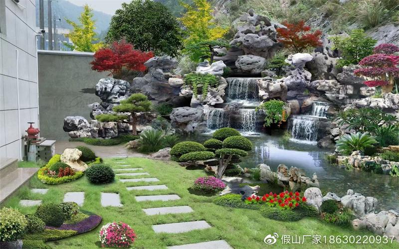 江西南昌人造塑石假山千层石假山水泥假山制作